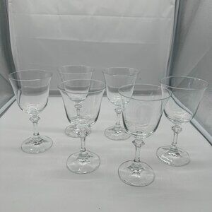Set of 6 Royal Bavarian Water Goblet RBV1 Glasses Stemware Drinkware